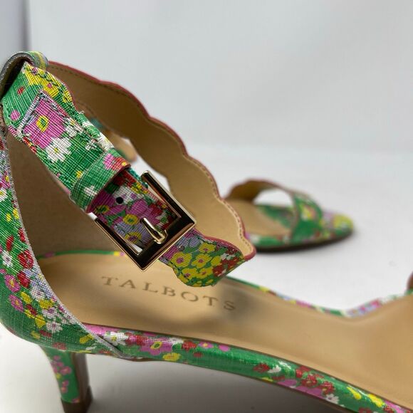 Talbots High Heel Strappy Sandals 8.5M - NWOT - Picture 6 of 10